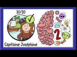 Brain Test 2 Capitaine Joséphine tous les niveaux