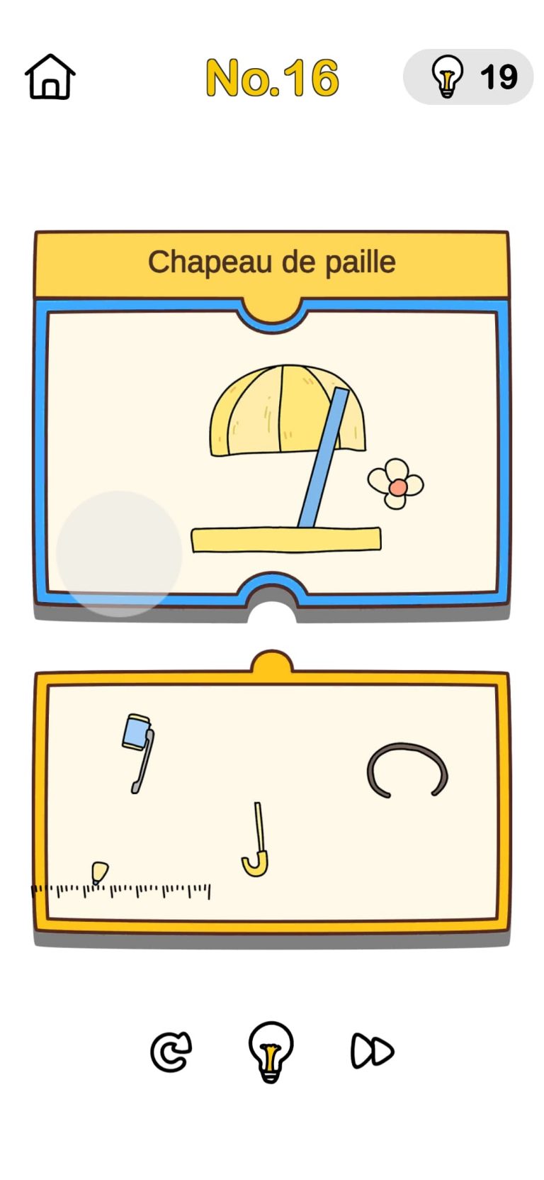 Solution et Réponse Brain outDéfi “Programme de farces” Niveau 16