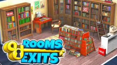 Solution et Réponse Rooms And Exits niveau 5 : Librairie