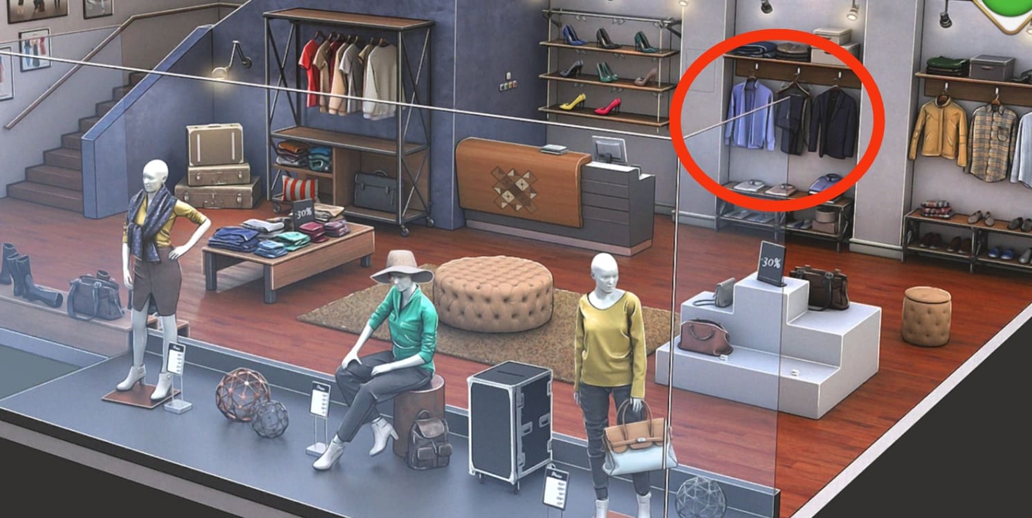 Solution et Réponse Rooms And Exits niveau 19 Boutique de