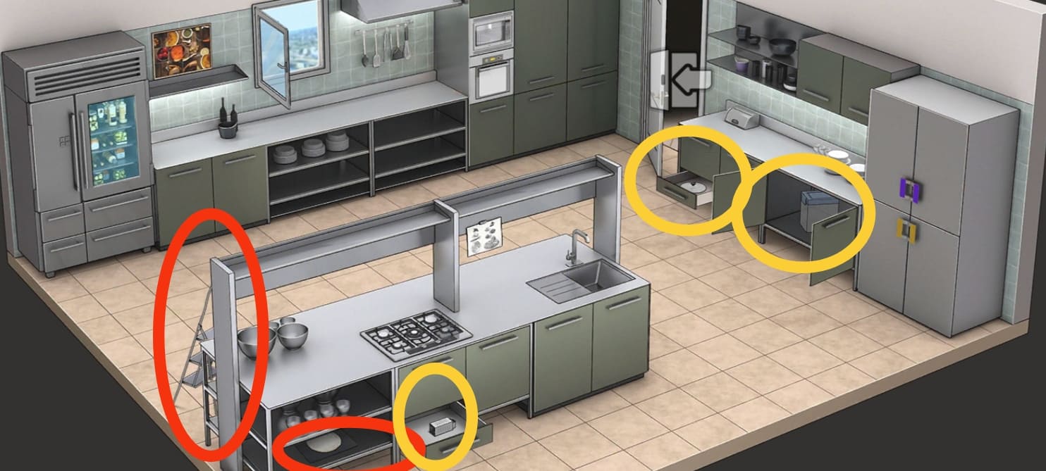 Solution Rooms And Exits niveau 15 : Restaurant