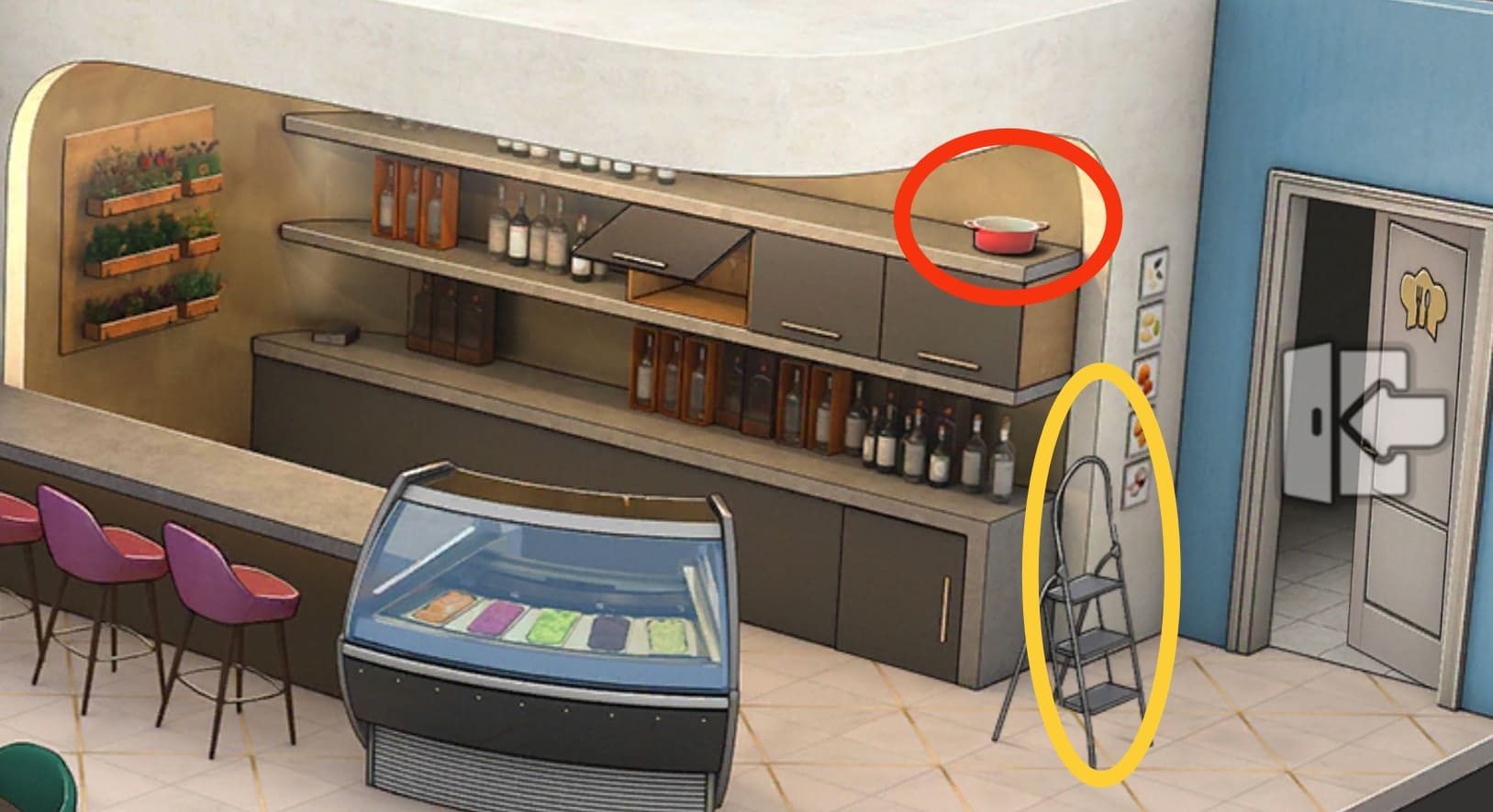 Solution Rooms And Exits niveau 15 Restaurant