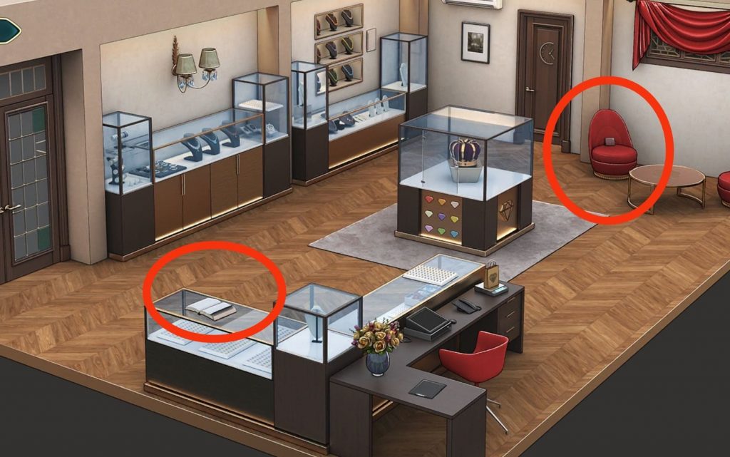 Solution et réponse Rooms And Exits niveau 17 Bijouterie