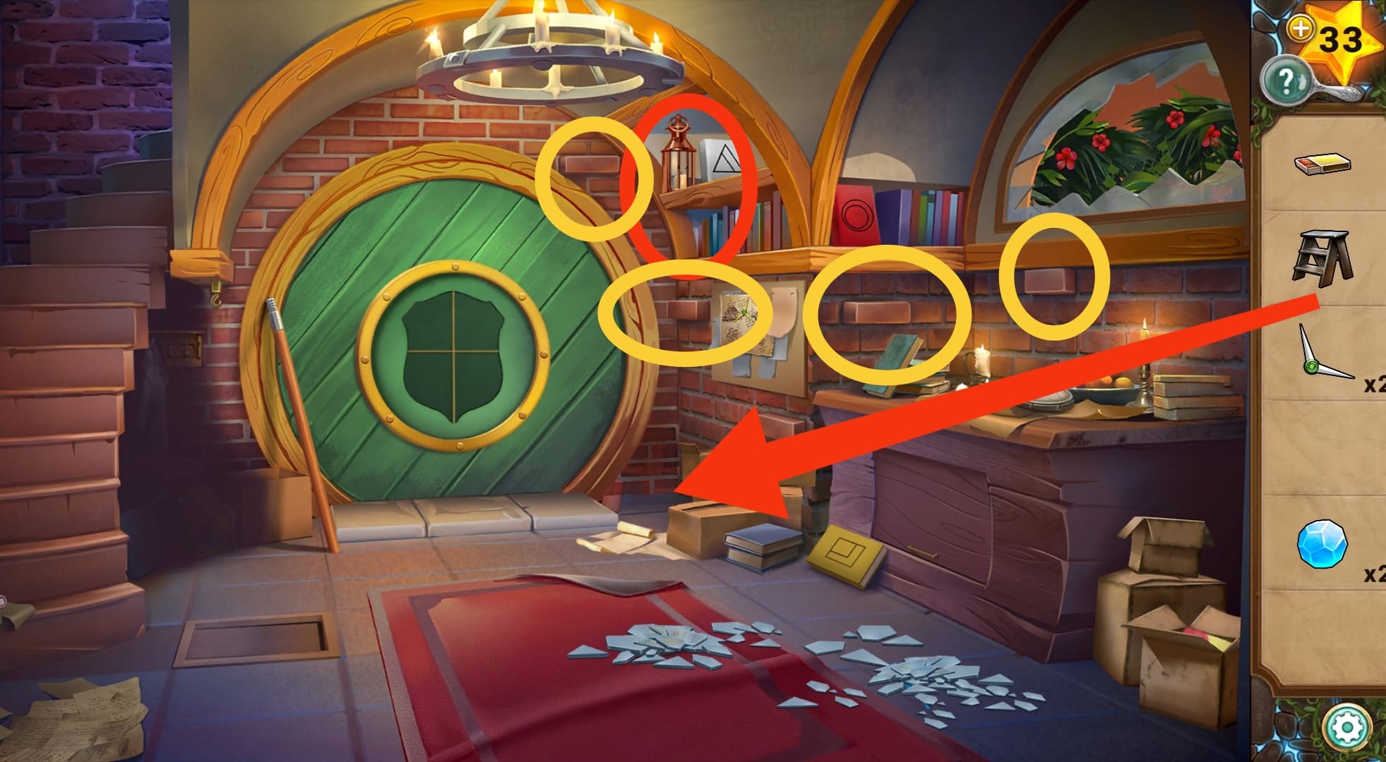 Solution Ae Mysteries Les Pierres Sacrées Chapitre 7