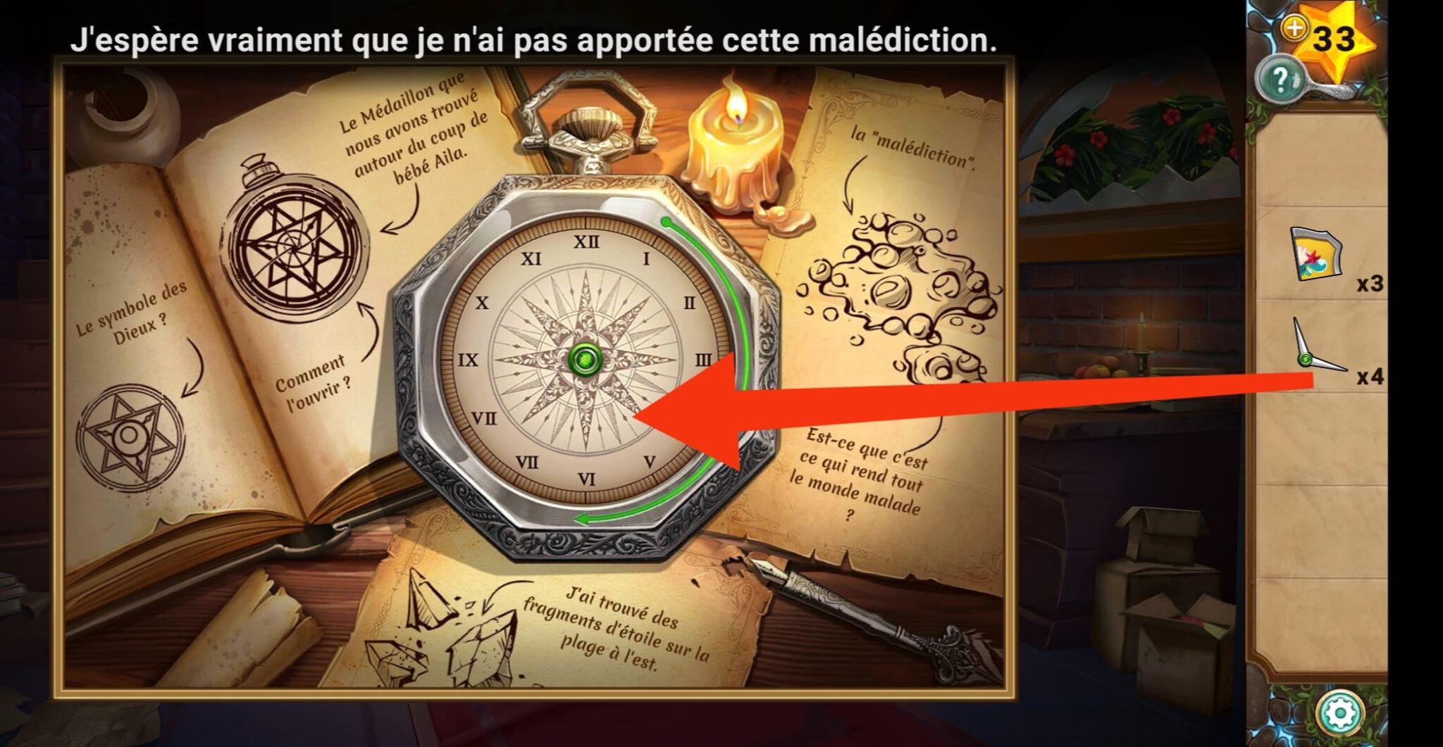 Solution Ae Mysteries Les Pierres Sacrées Chapitre 7