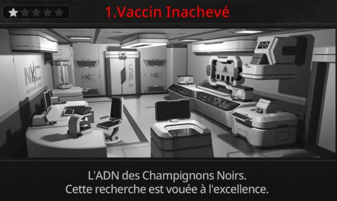 Solution univers d’évasion épisode 1 Vaccin Inachevé